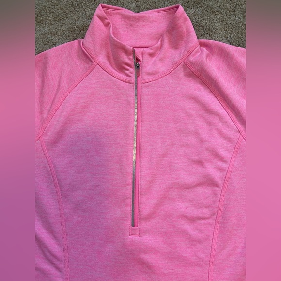 LUCY | Pink Half-Zip Jacket - Picture 4 of 12